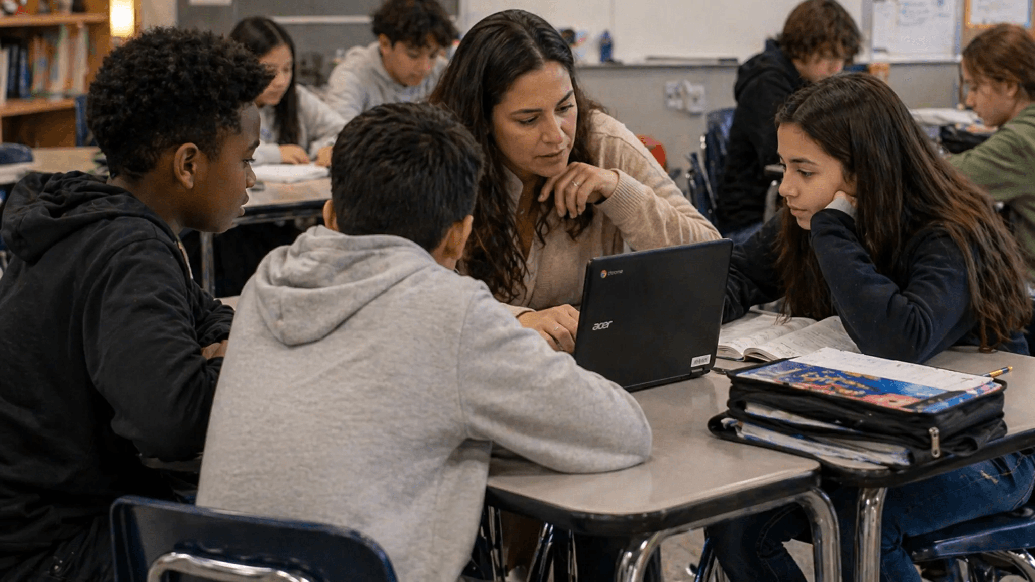 Classroom technology usage data