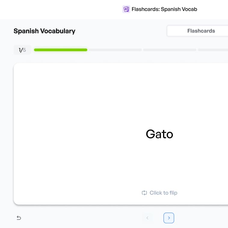Flashcards