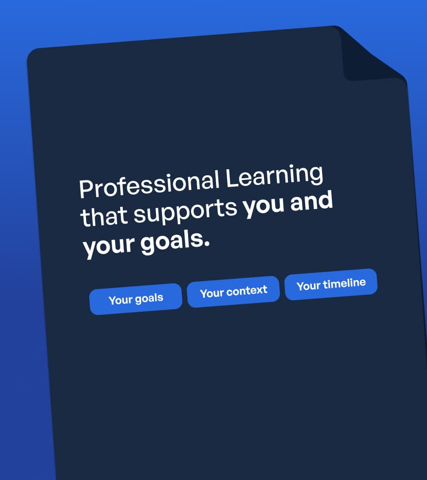 SchoolAI professional learning session catalog