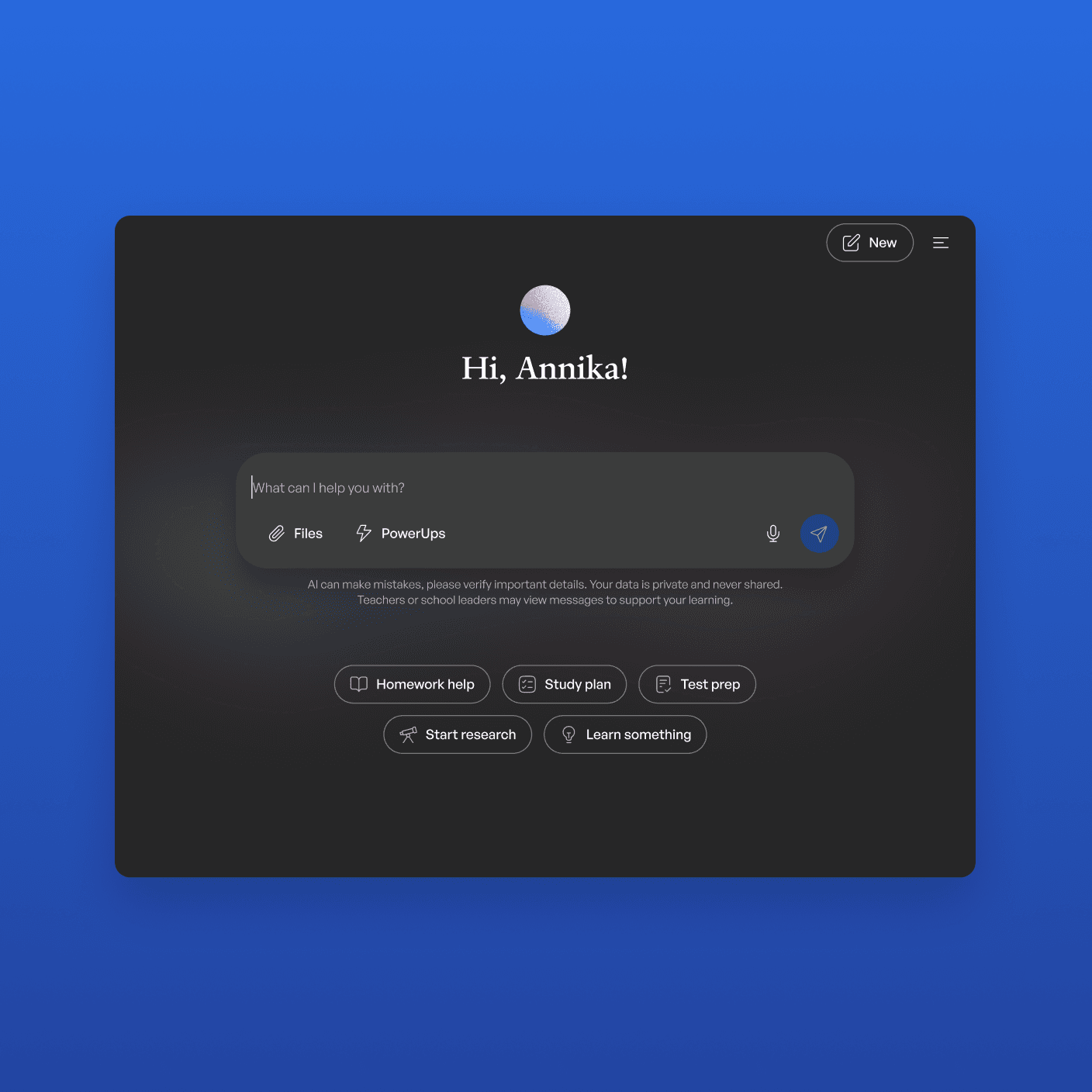 AI Sidekick guiding a student through a problem step by step