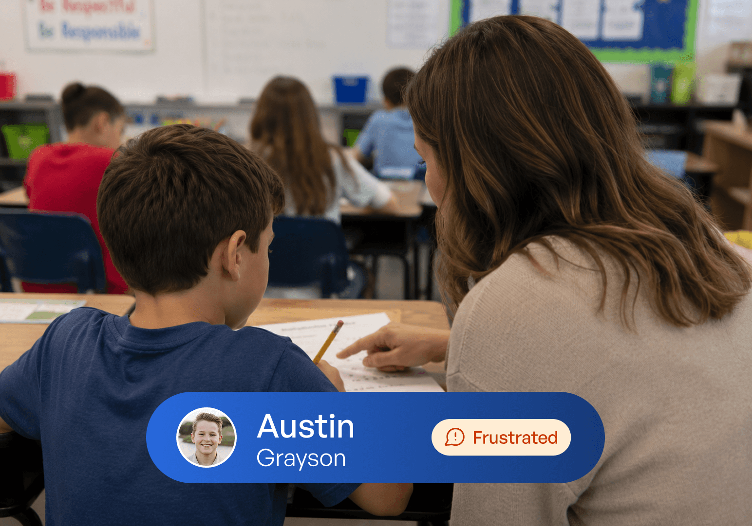 SchoolAI Mission Control dashboard showing student engagement data
